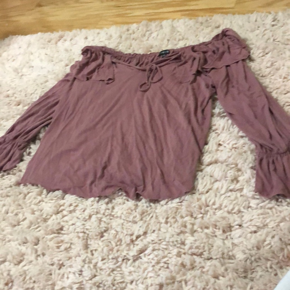 Off the shoulder blouse